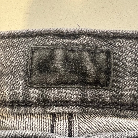 Mother The Dazzler Ankle Stargazing Jeans Dark Wash Mid Rise Straight Leg Sz 25 - Picture 6 of 10